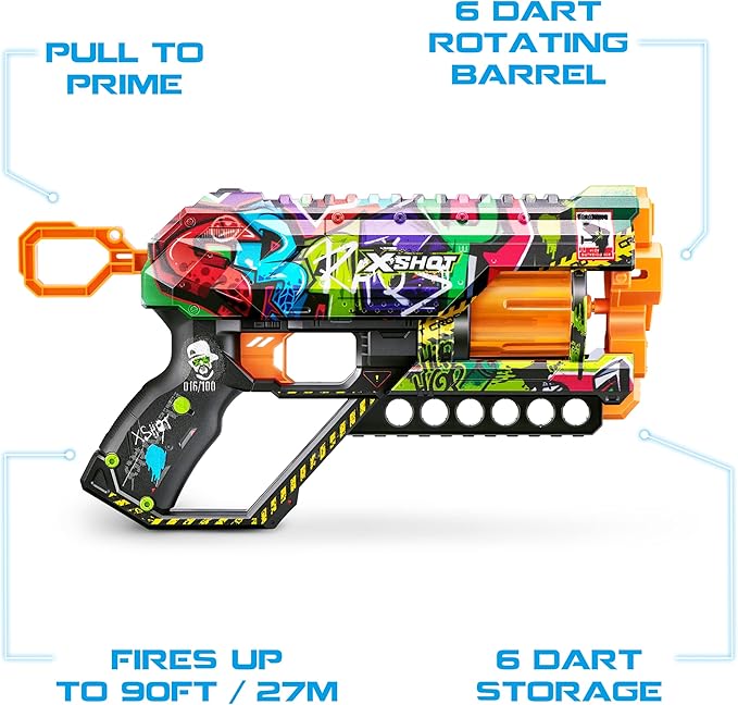 X - Shot Skins Griefer Grafitti Blaster - Colorland Toys
