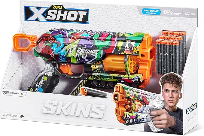 X - Shot Skins Griefer Grafitti Blaster - Colorland Toys