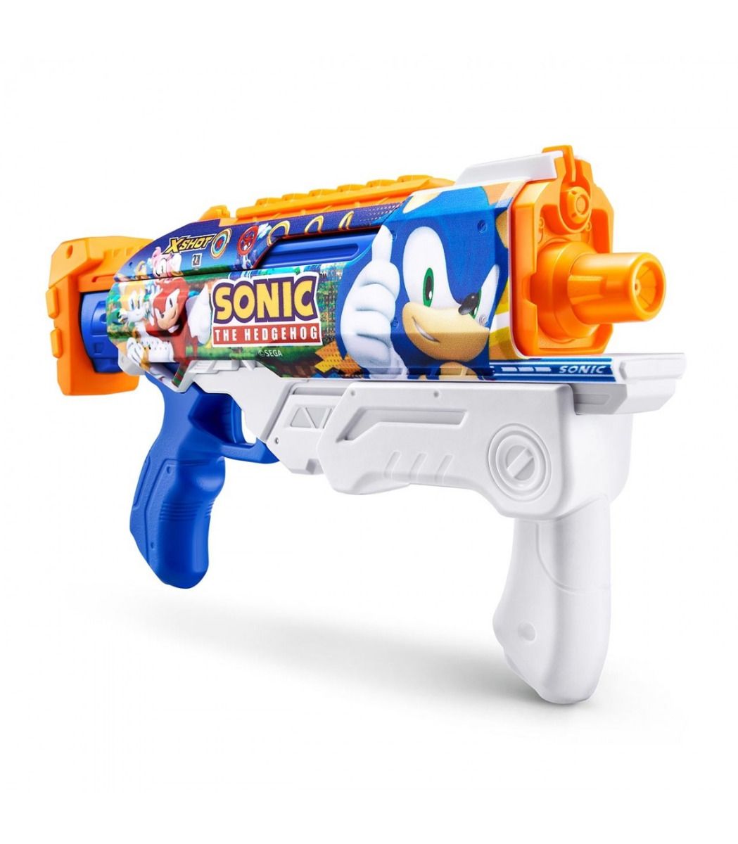 X - Shot Skins Hyperload Fast Fill Sonic The Hedgehog XS - 118107 - Colorland Toys