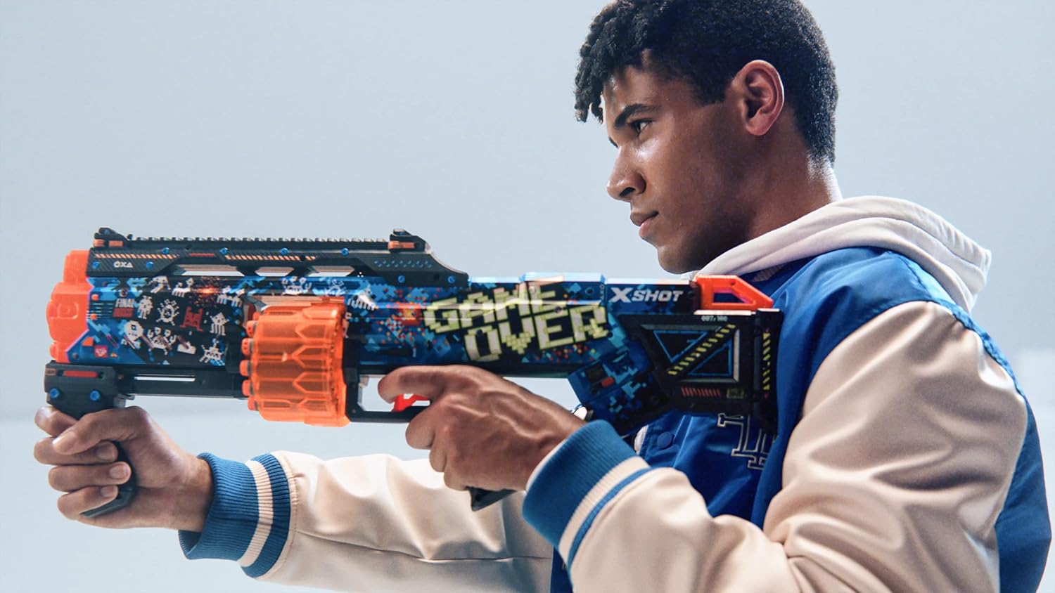 X - Shot Skins Last Stand Dart Blaster - Game Over - Colorland Toys