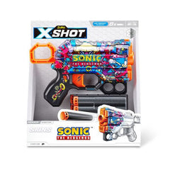 X - Shot Skins Menace Sonic The Hedgehog 8Darts XS - 36660G - Colorland Toys