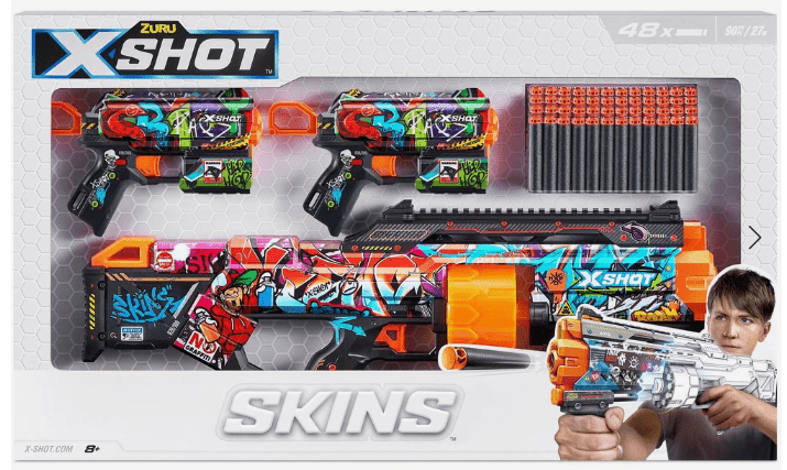 X-Shot Skins Mix Combo Pack Last Stand & 2pack Flux XS-36524 — image 1