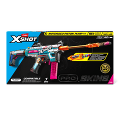 X - Shot Skins Pro Motorized Blaster Series - 1 XS - 36821 - Colorland Toys