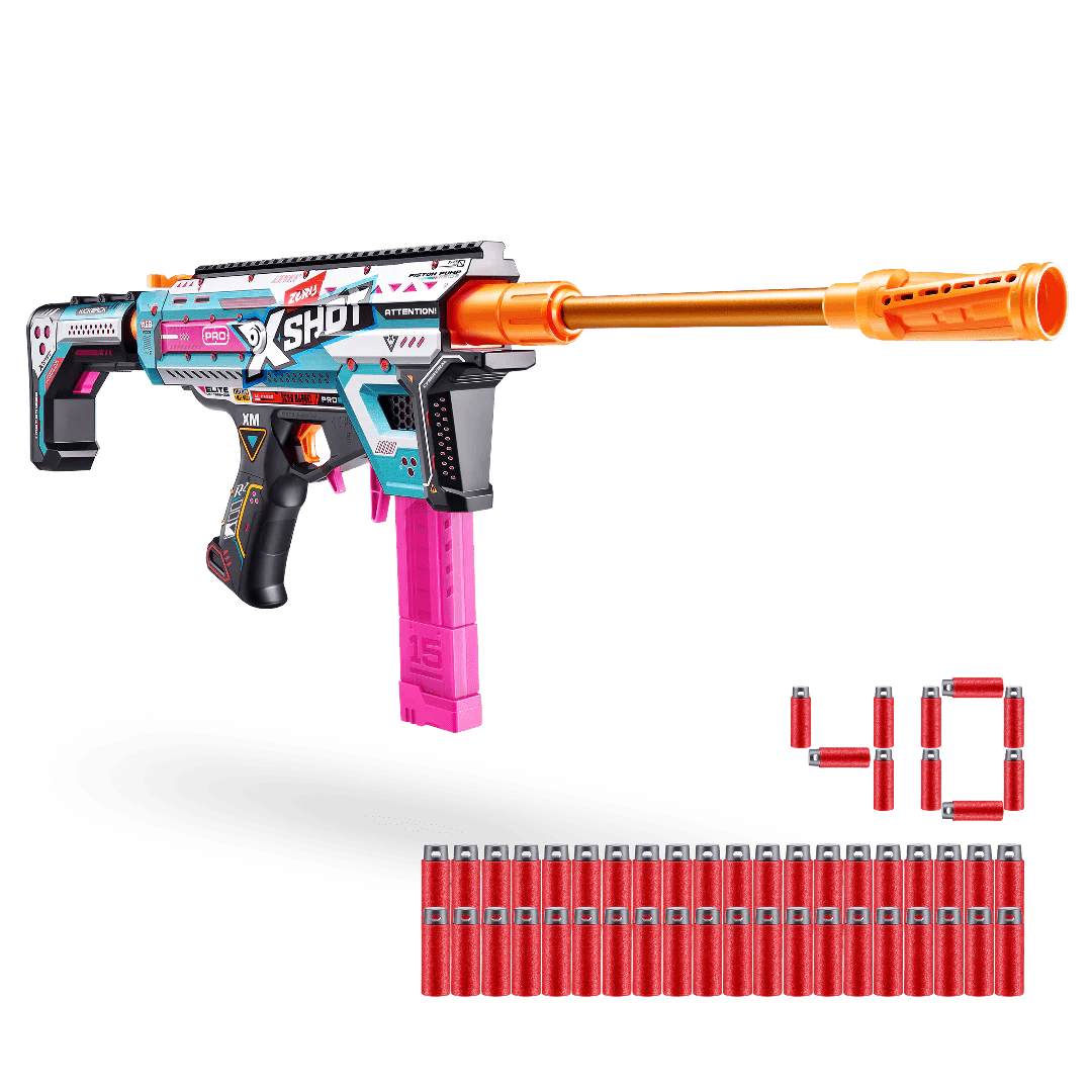 X - Shot Skins Pro Motorized Blaster Series - 1 XS - 36821 - Colorland Toys
