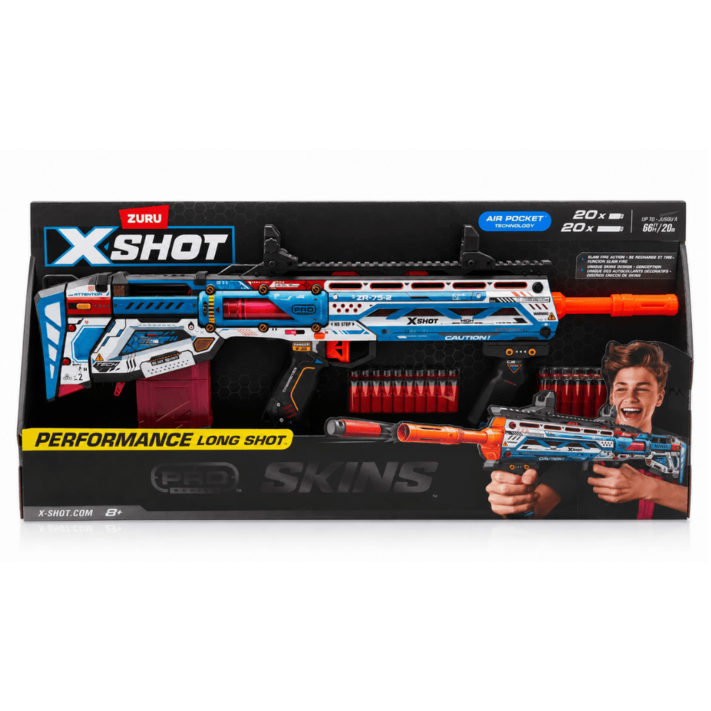 X-Shot Skins Pro Series Long Shot Sinister 40 Darts XS-36600