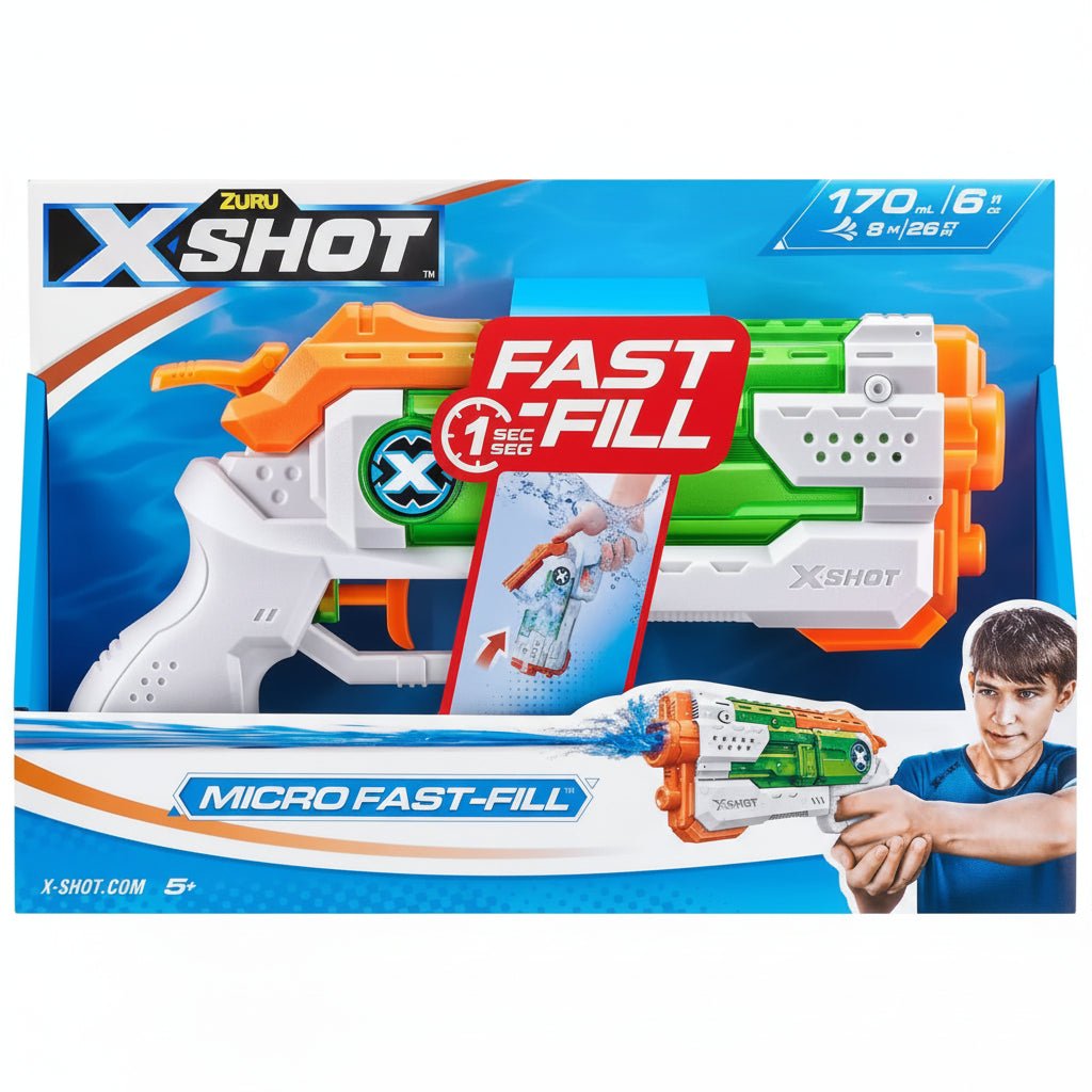 X-Shot Small Blaster Fast-Fill 56220 - Colorland Toys