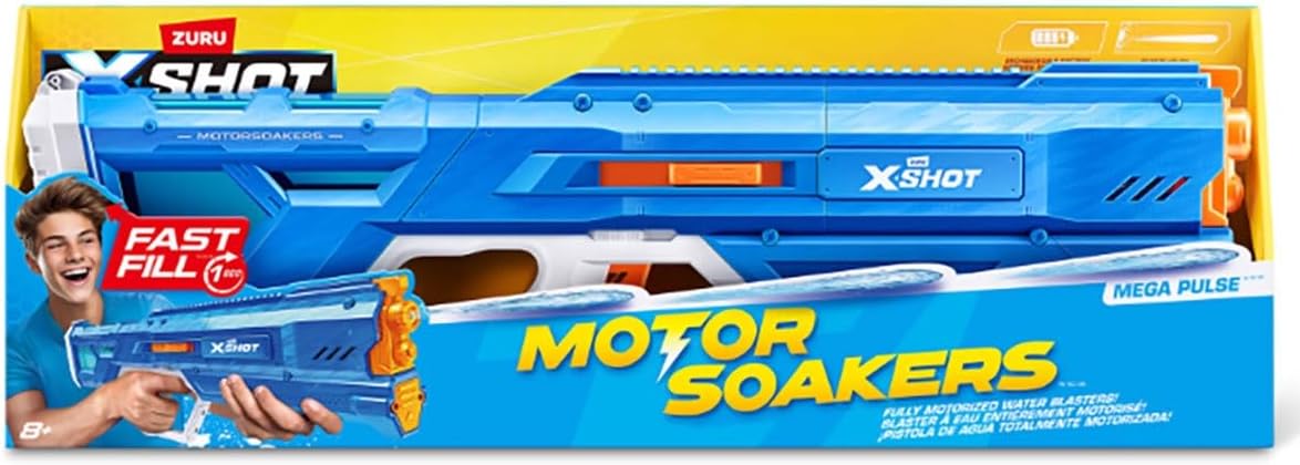 X-Shot Water Fast Fill Motor Soaker Mega Pulse XS-118159 — image 6