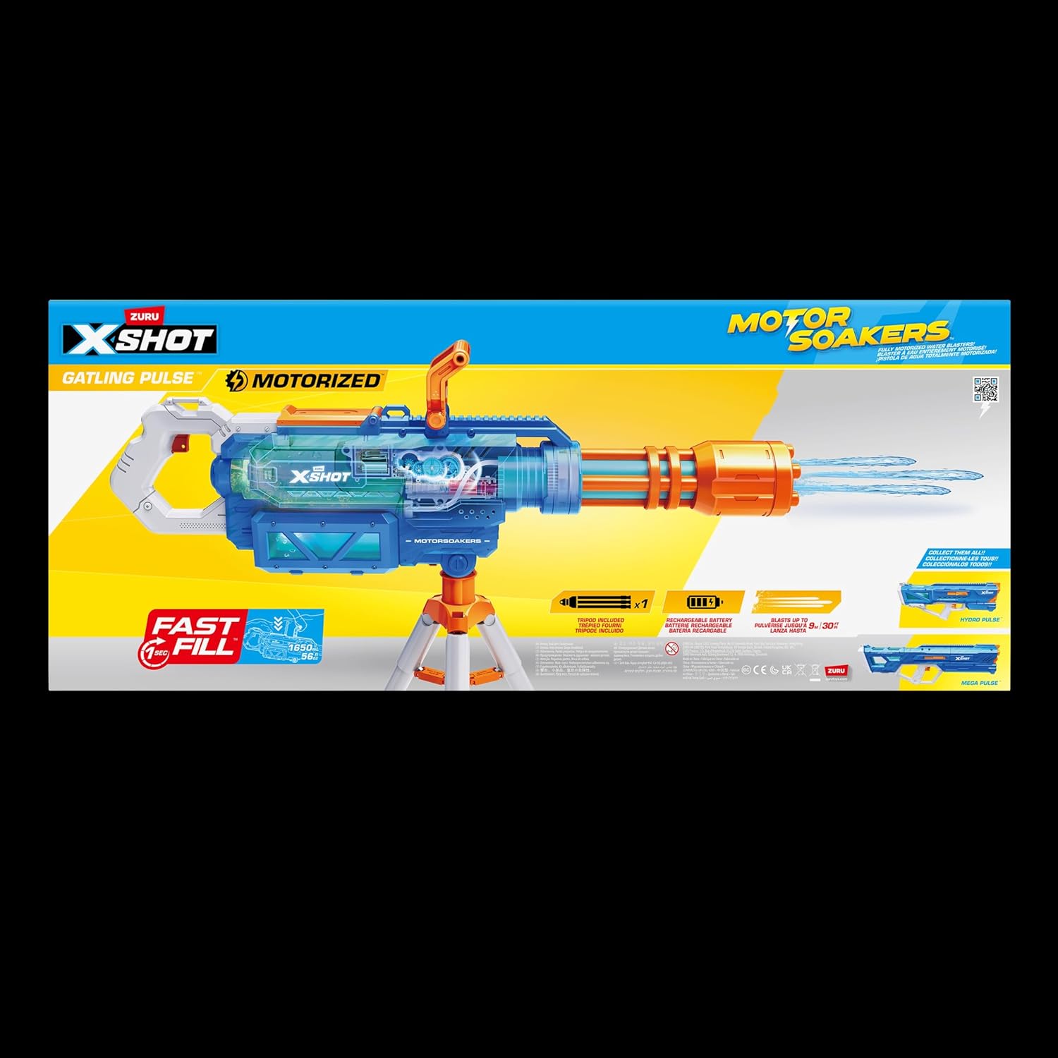 X - Shot Water Large Gatling Motor Soakers XS - 118165 - Colorland Toys