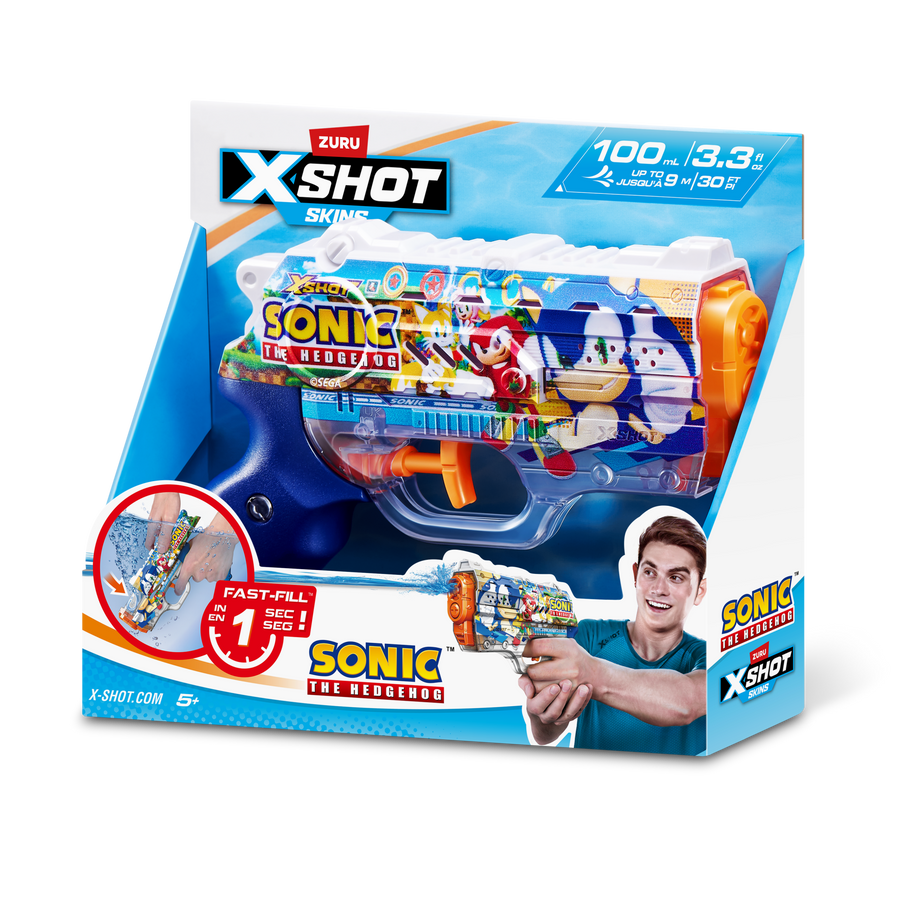 X-Shot Water Nano Fast-Fill Skins Sonic XS-118166/118166 — image 7