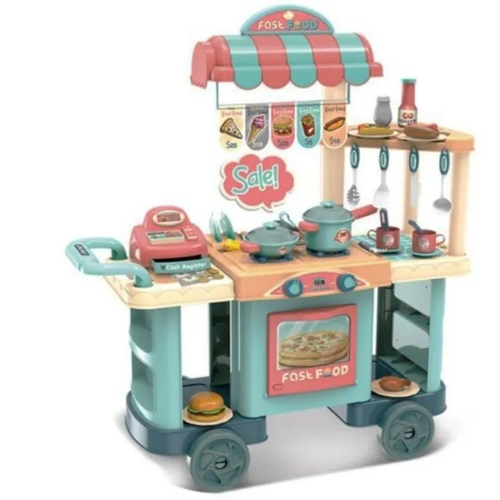 XC Little Chef Fast Food Cart 008-958 — image 1