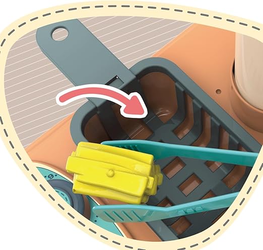 XC Little Chef Fast Food Cart 008 - 958 - Colorland Toys