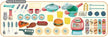 XC Little Chef Fast Food Cart 008-958