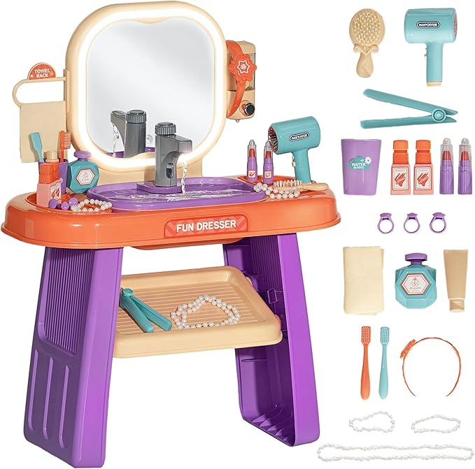 XC Vanity Dresser Beauty Playset 008 - 959 - Colorland Toys