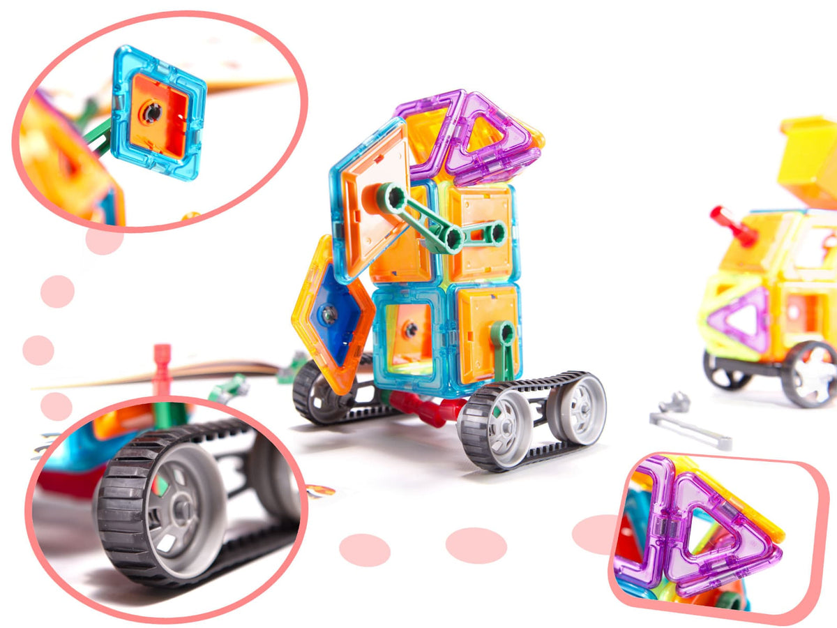 Xinbida Magical Magnetic Blocks 162-Pcs 7212B — image 6