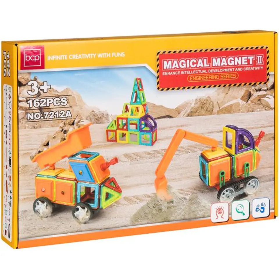 Xinbida Magical Magnetic Blocks 162-Pcs 7212B — image 11