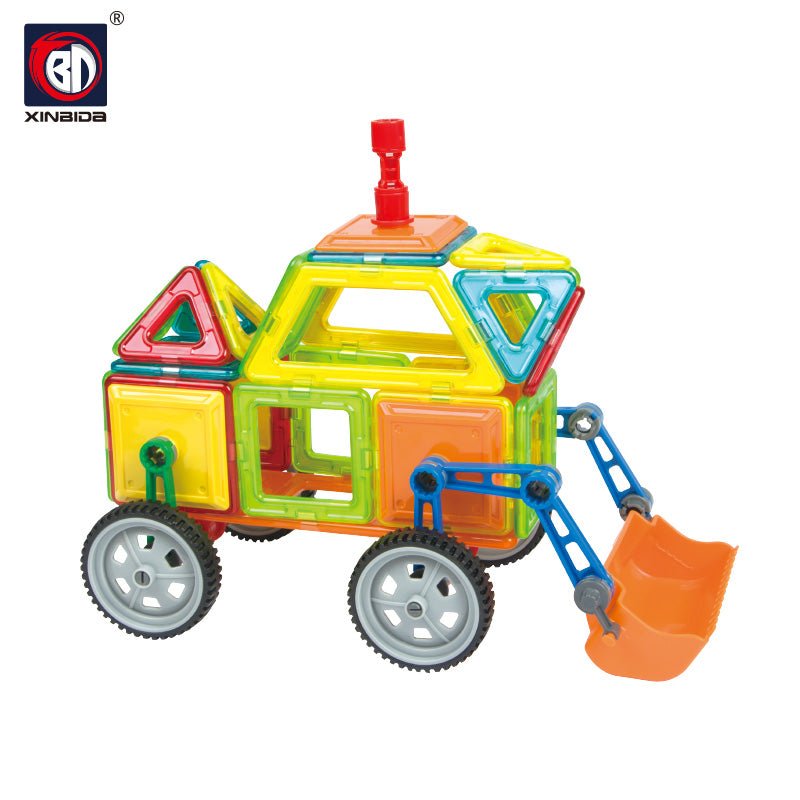 Xinbida Magical Magnetic Blocks 76 - Pcs 7211B - Colorland Toys