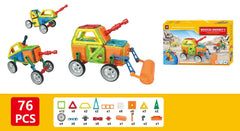 Xinbida Magical Magnetic Blocks 76 - Pcs 7211B - Colorland Toys