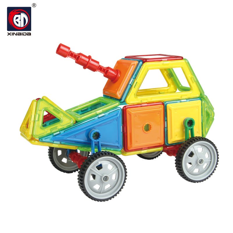 Xinbida Magical Magnetic Blocks 76 - Pcs 7211B - Colorland Toys