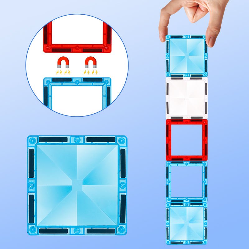 Xinbida Window Art Magnetic Blocks 90 - Pcs X6010 - Colorland Toys