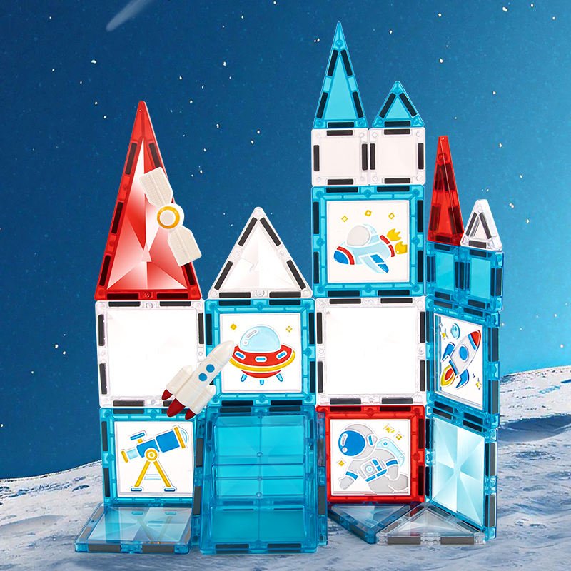Xinbida Window Art Magnetic Blocks 90-Pcs X6010 — image 9
