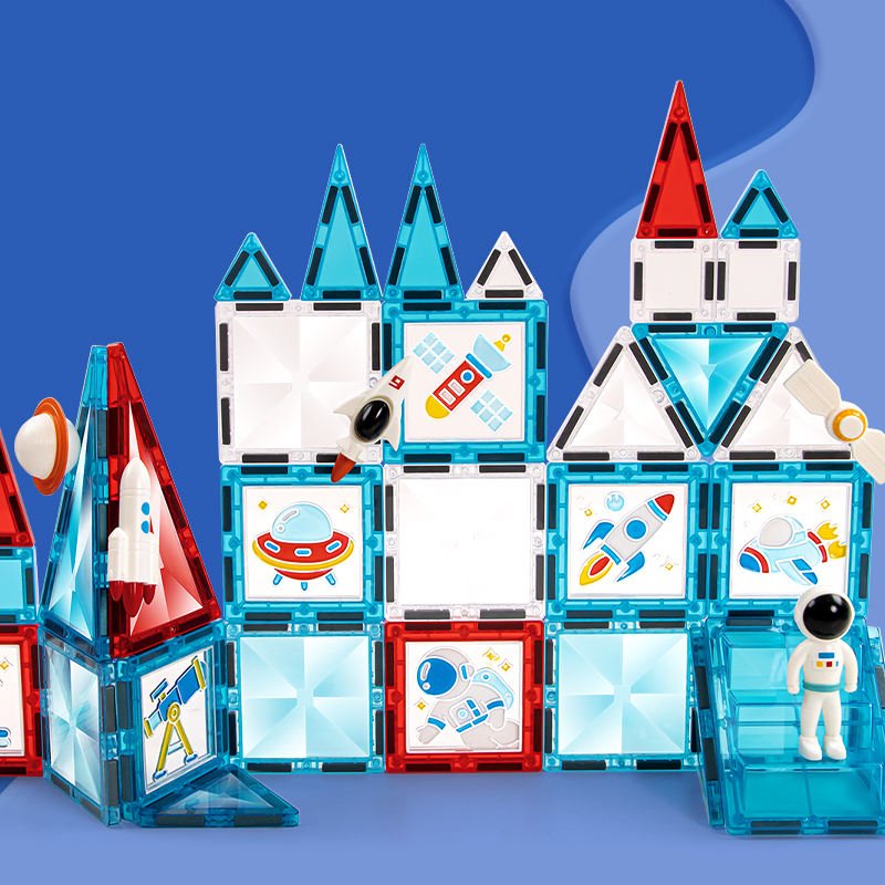 Xinbida Window Art Magnetic Blocks 90 - Pcs X6010 - Colorland Toys