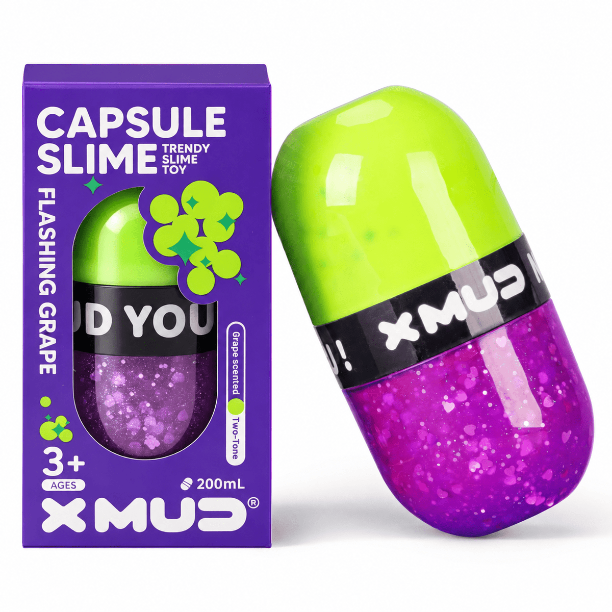 XMUD Flashing Grape Scented Capsule Slime — image 1