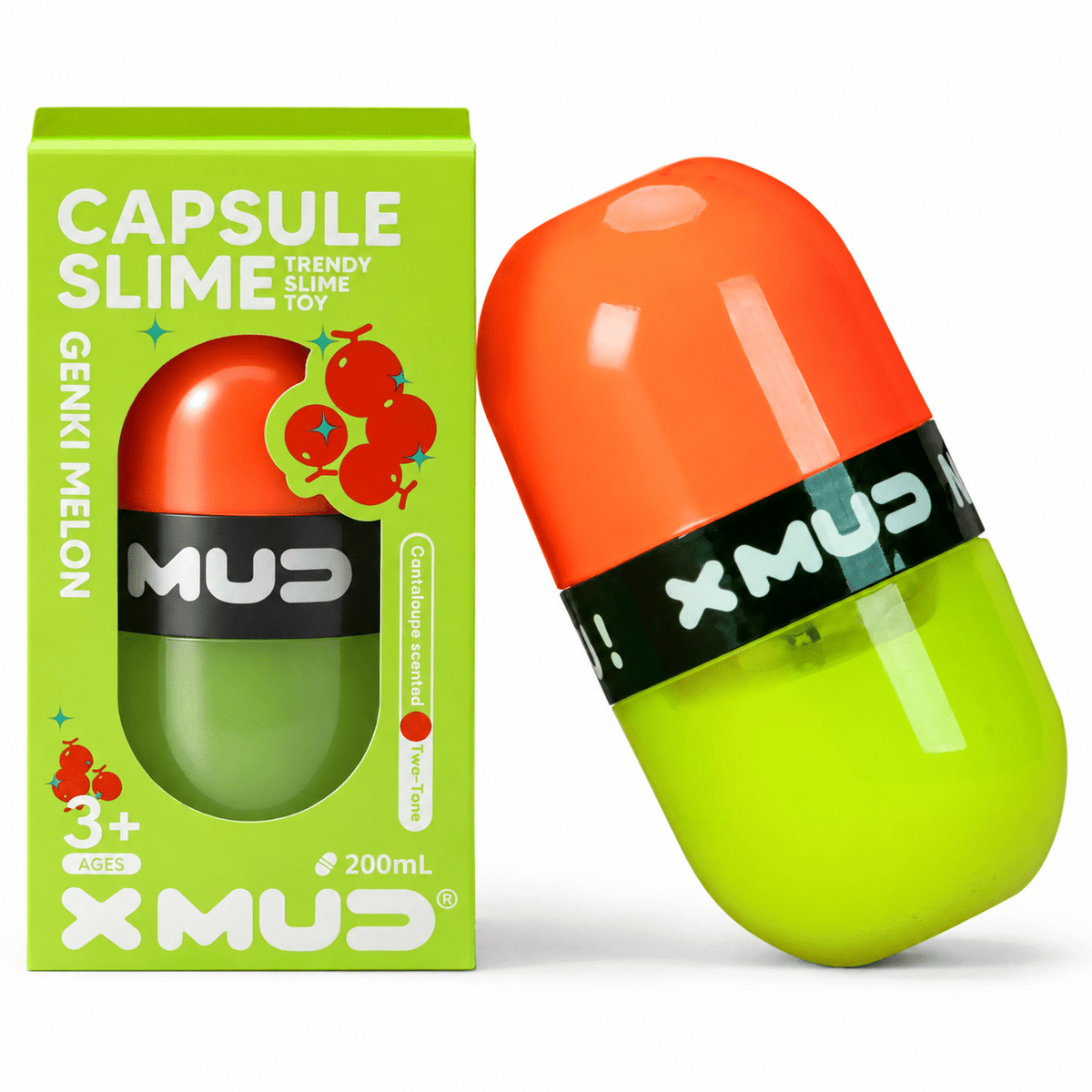 XMUD Genki Melon Scented Capsule Slime — image 1