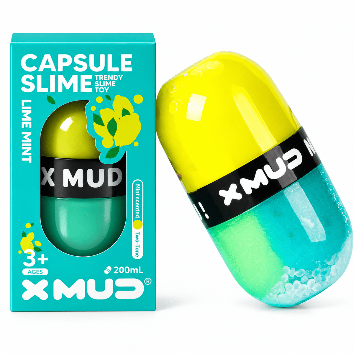 XMUD Lime Mint Scented Capsule Slime — image 1
