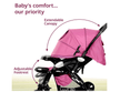 Xplorer Baby Stroller Pink S5000
