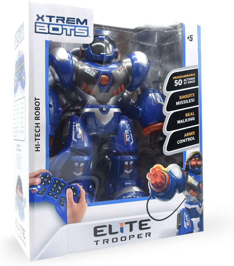 Xtreme Bots Elite Trooper Bot XT380974 - Colorland Toys