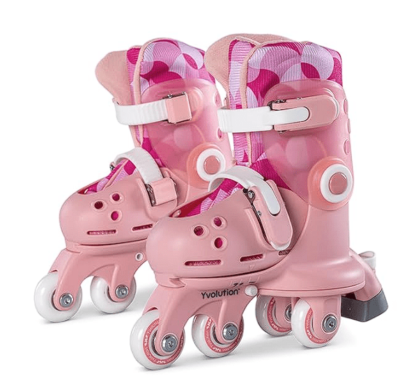 Y-Volution Twista Skates Pink 12J-3 YC01P4 — image 2