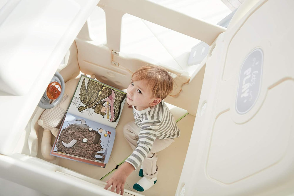 YaYa Little Bus 3in1 Slide Playset Vanilla Y2123 - Colorland Toys