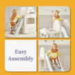 YaYa Little Bus 3in1 Slide Playset Vanilla Y2123