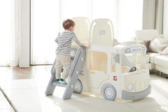 YaYa Little Bus 3in1 Slide Playset Vanilla Y2123 - Colorland Toys