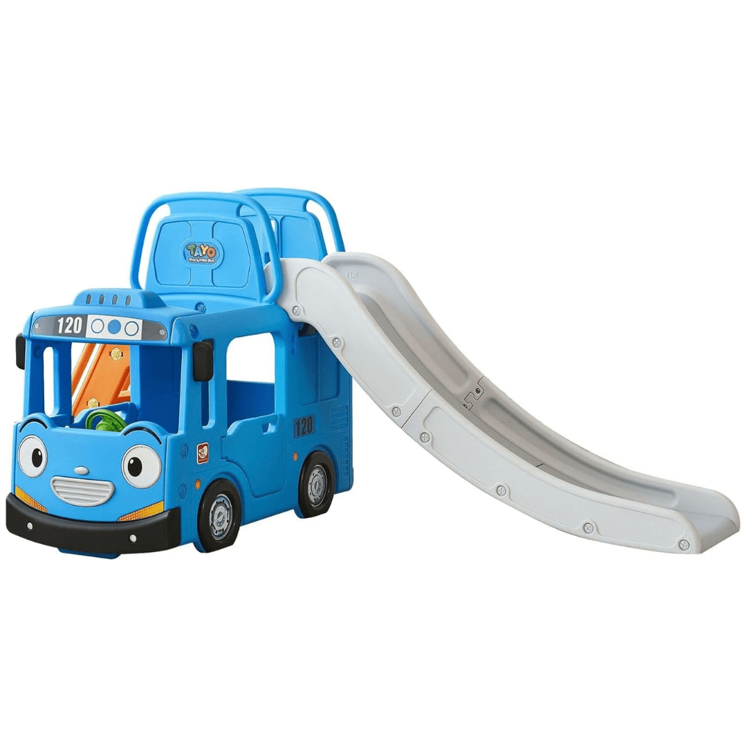 YaYa Little Tayo Bus 3in1 Slide Playset Blue Y2120 — image 1