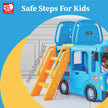 YaYa Little Tayo Bus 3in1 Slide Playset Blue Y2120