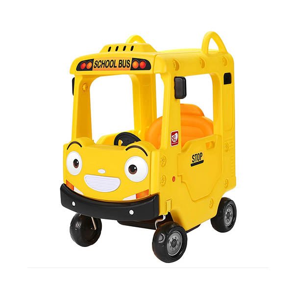 Yaya Ride on Push Car Roof School Bus Yellow Z-03 — image 1