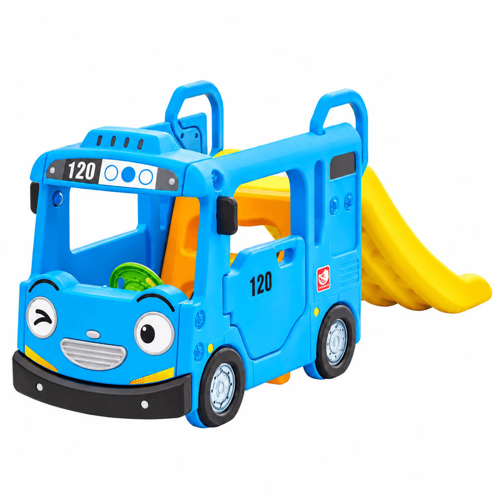 YaYa Tayo Compact Bus Slide Playset Blue Y1969 - Colorland Toys