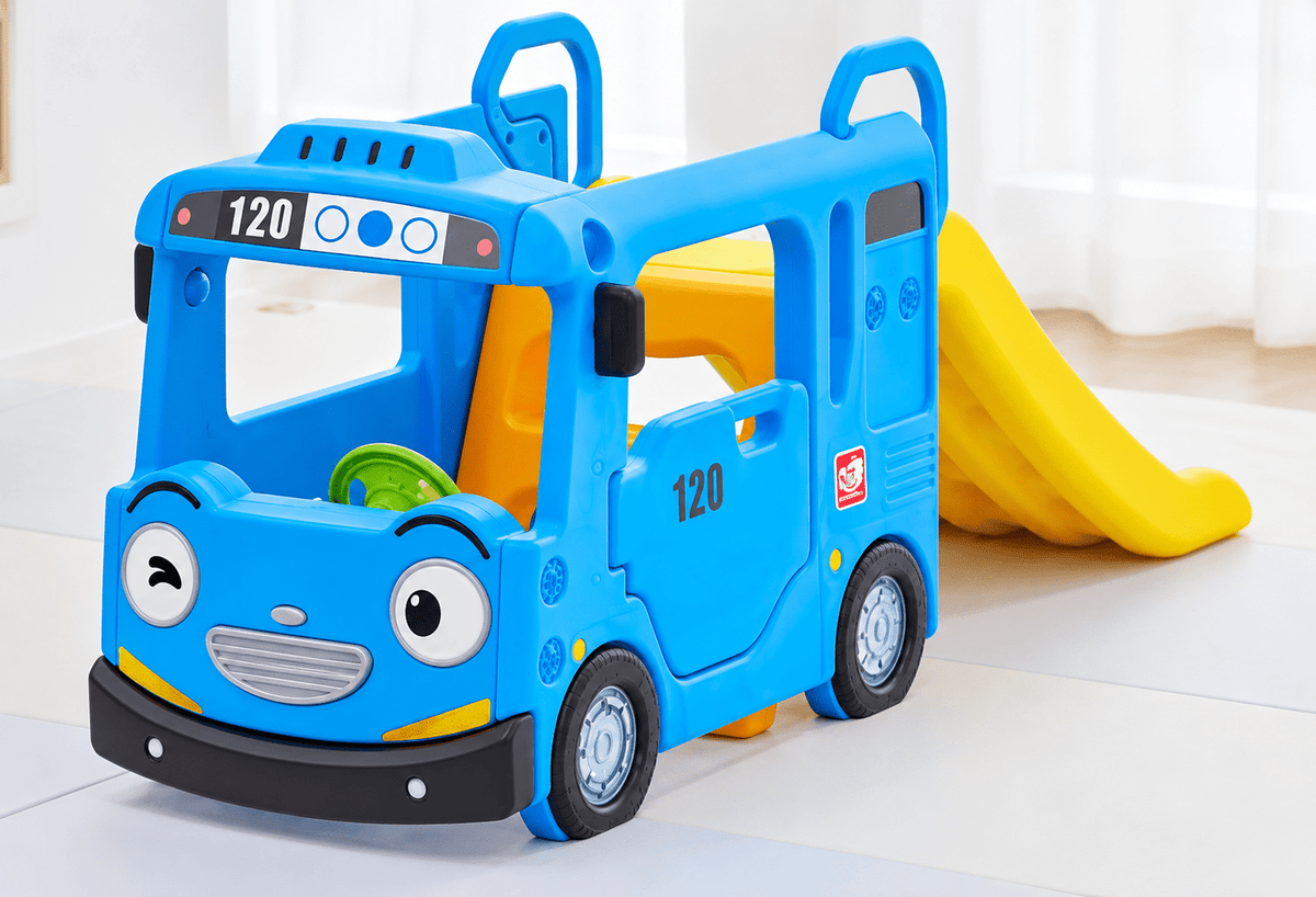YaYa Tayo Compact Bus Slide Playset Blue Y1969 — image 5