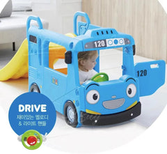 YaYa Tayo Compact Bus Slide Playset Blue Y1969 - Colorland Toys