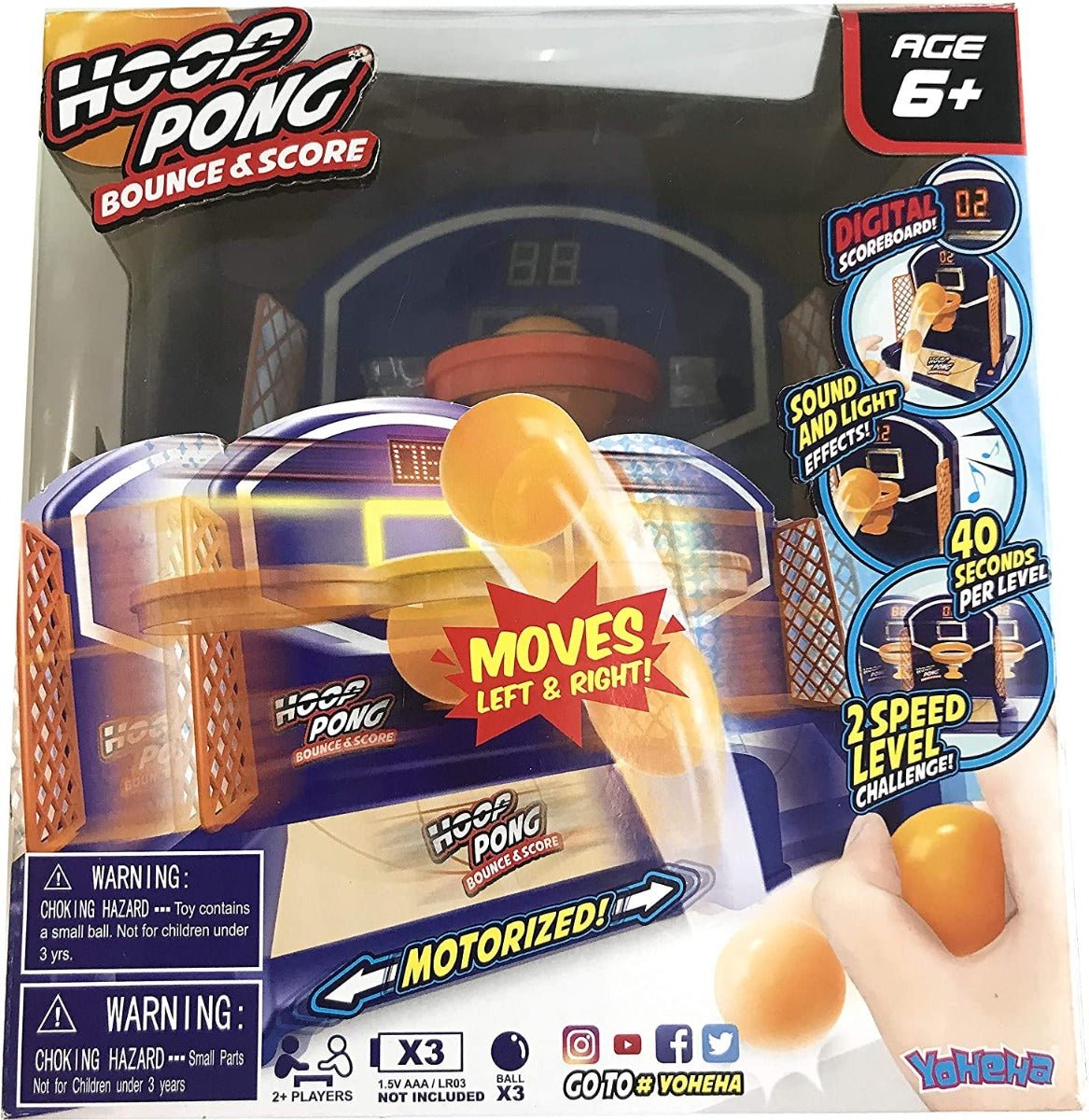Yoheha Hoop Pong YHH514 - Colorland Toys