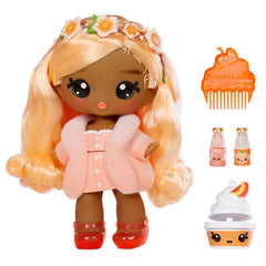 Yummiland Large Doll & Lipgloss Pet Pia Peach MGA - 120797 - Colorland Toys