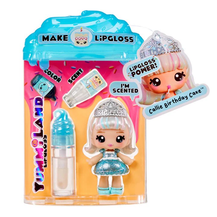 Yummiland Lipgloss Doll Callie Birthday Cake MGA-120704 — image 1