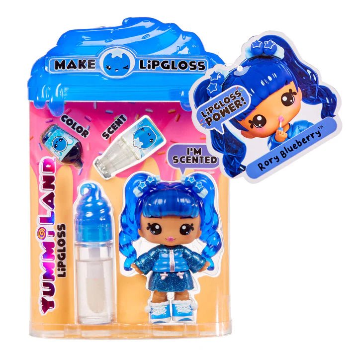 Yummiland Lipgloss Doll Rory Blueberry MGA - 120766 - Colorland Toys