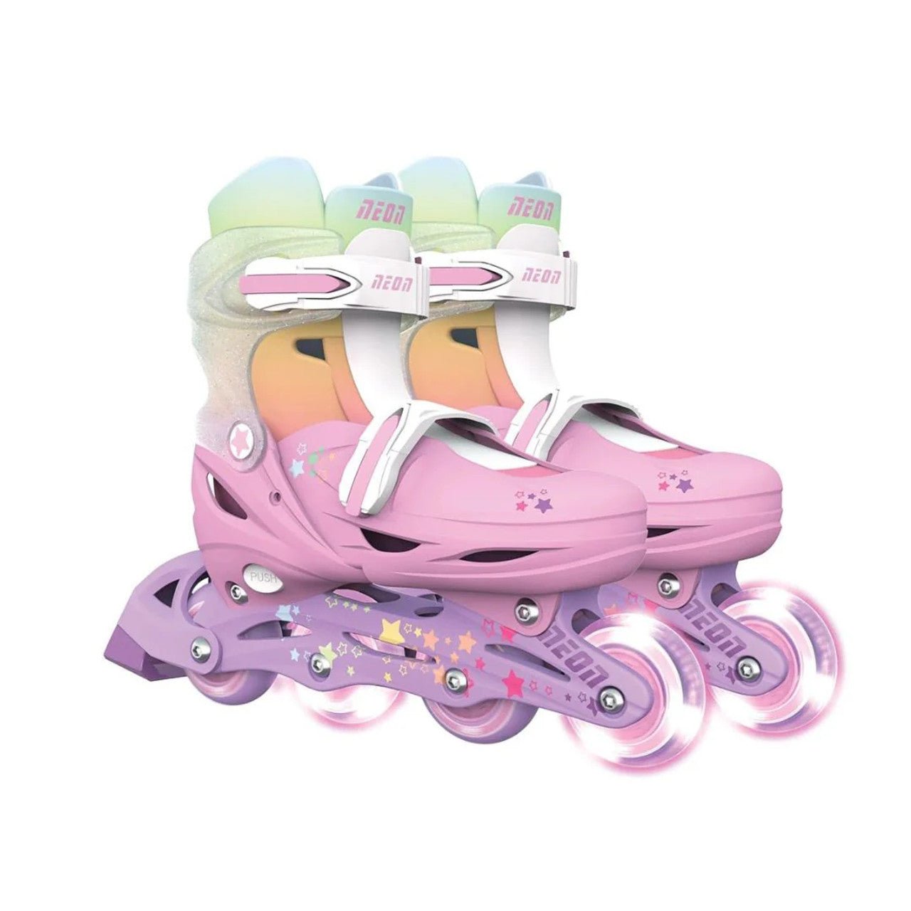 Yvolution Neon Combo Skates 12 - 2 RGB NC48R4 - Colorland Toys