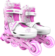 Yvolution Neon Combo Skates Size 3 - 6 Pink NT10P4 - Colorland Toys