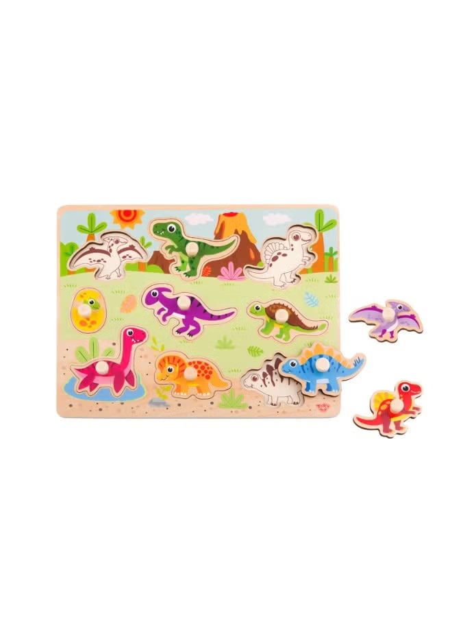 Tooky Toy Dinosaur Puzzle — image 1