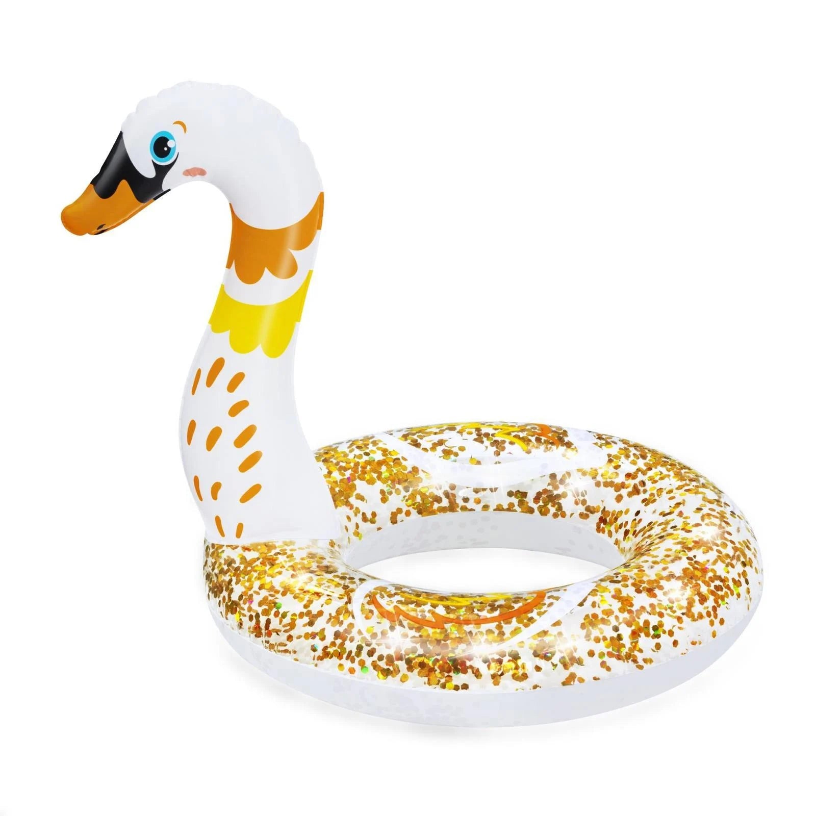 Bestway Swan Shimmer 'n Float Swim Tube 61cm - Colorland Toys