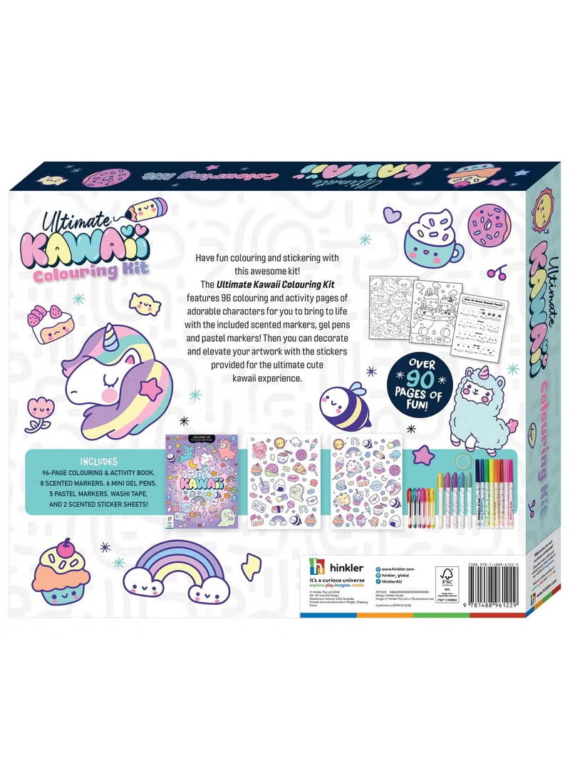 Hinkler Ultimate Kawaii Colouring Kit HBM00920 - Colorland Toys