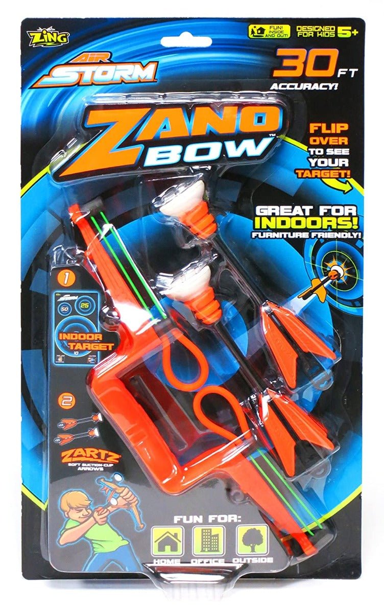 Zano Bow With Two Zartz Arrows Toy Bows & Arrows - GM8000 - Colorland Toys